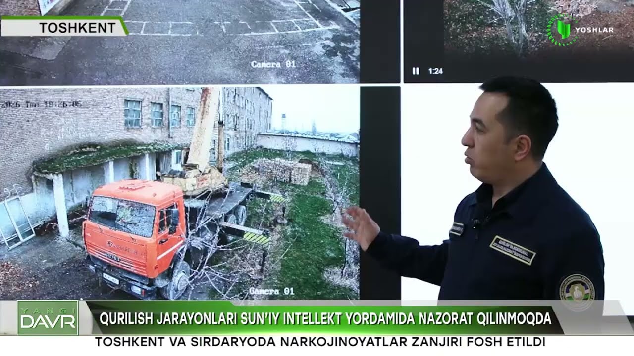 QURILISH OBYEKTLARIDA SUN'IY INTILEKT QO'LLANILMOQDA