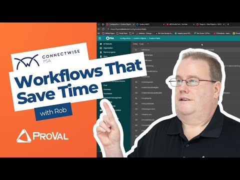 ConnectWise PSA: Creating a Workflow
