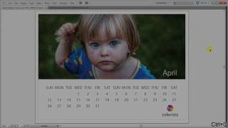 How To Create a Desk Calendar page Using Adobe Illustrator