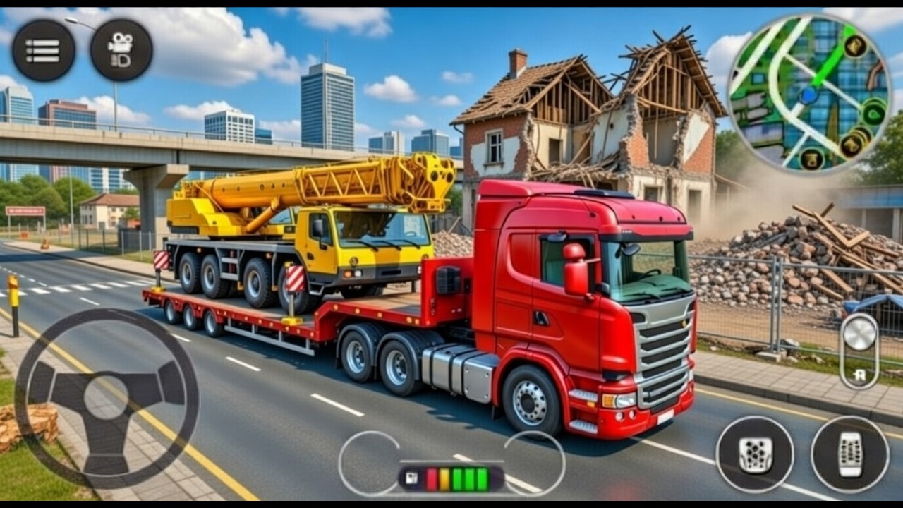 BUILDING A NEW HOUSE! 🏗️ JCB Construction Simulator 3D - Real JCB Crane Game - Android Gameplay