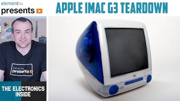 iMac G3 Teardown - The Electronics Inside