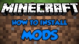 Minecraft How To Install Mods! | Finally!