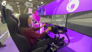 Motion Racing Simulator: Driving Booth Engagement at EXHIBITORLIVE 2023