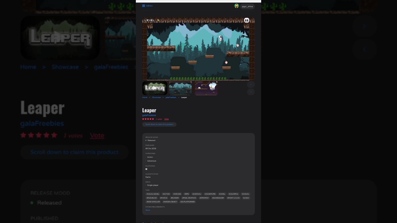 Claim Leaper for Free!! 