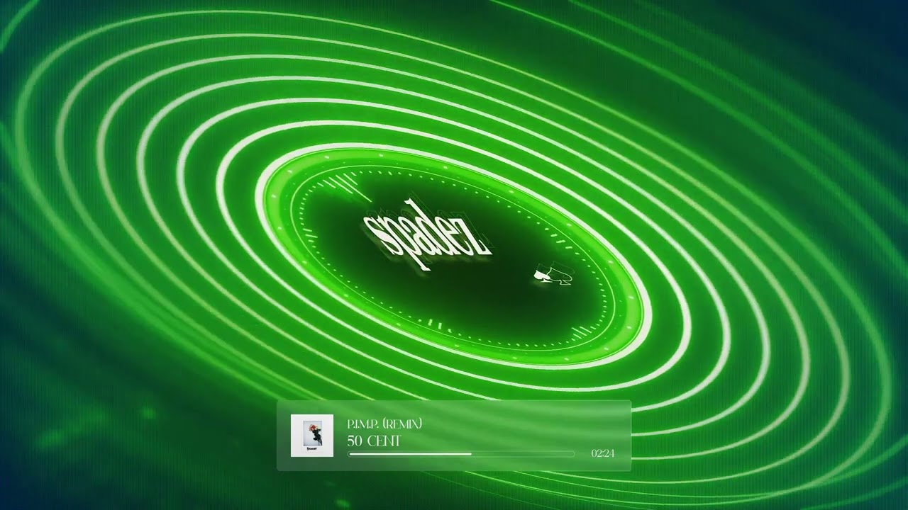 50 Cent - P.I.M.P. (Spadez Remix) [Visualizer]