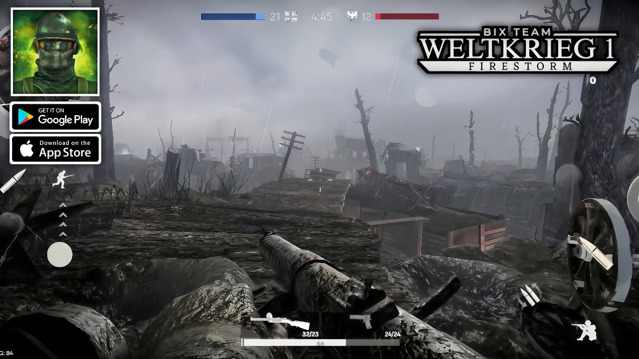 WELTKRIEG 1: Firestorm Alpha Test Gameplay | World War 1 Shooter Game on Mobile (Android)