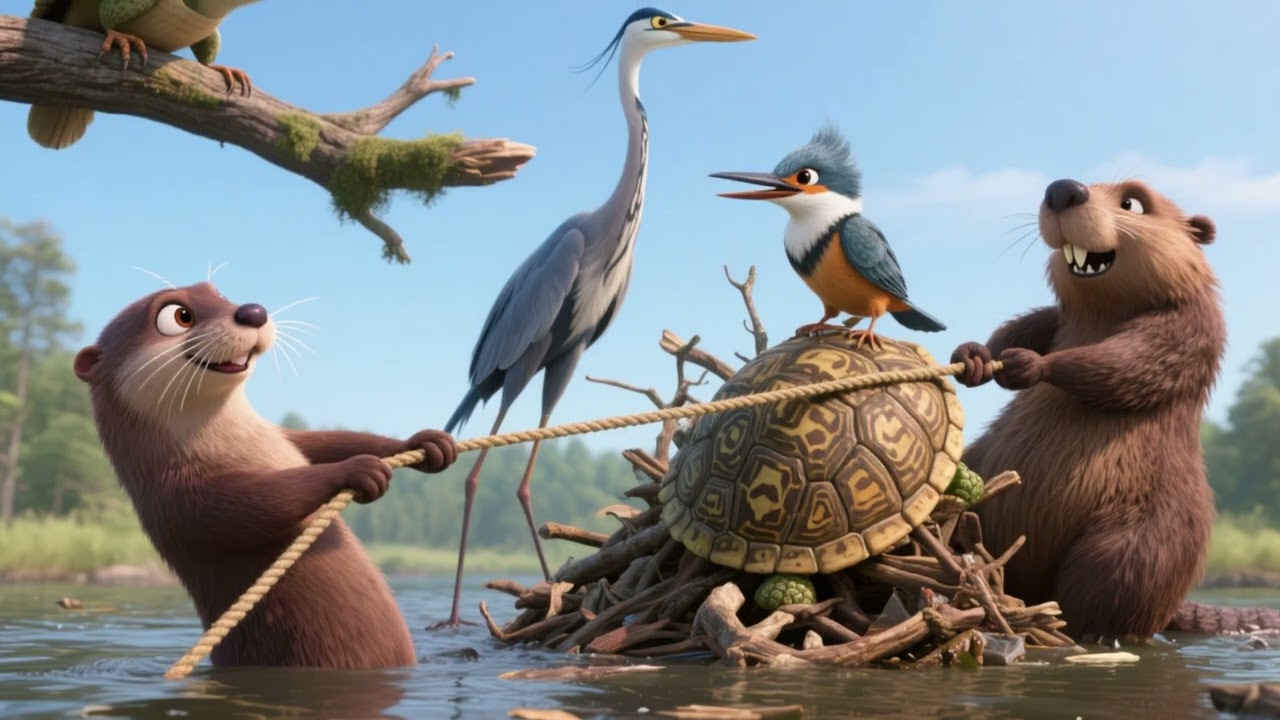 Olive the Otter and the River Chorus | Animal Moral Story