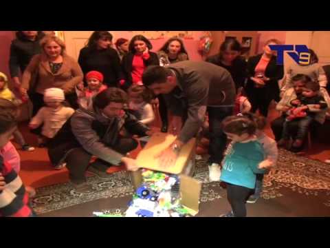ბორჯომსა და ახალციხეში, საბავშვო ბაღებს, ლეგოს სათამაშოები გადასცეს
