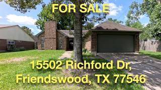 Friendswood HUD Homes -- HUD King tours 15502 Richford Dr