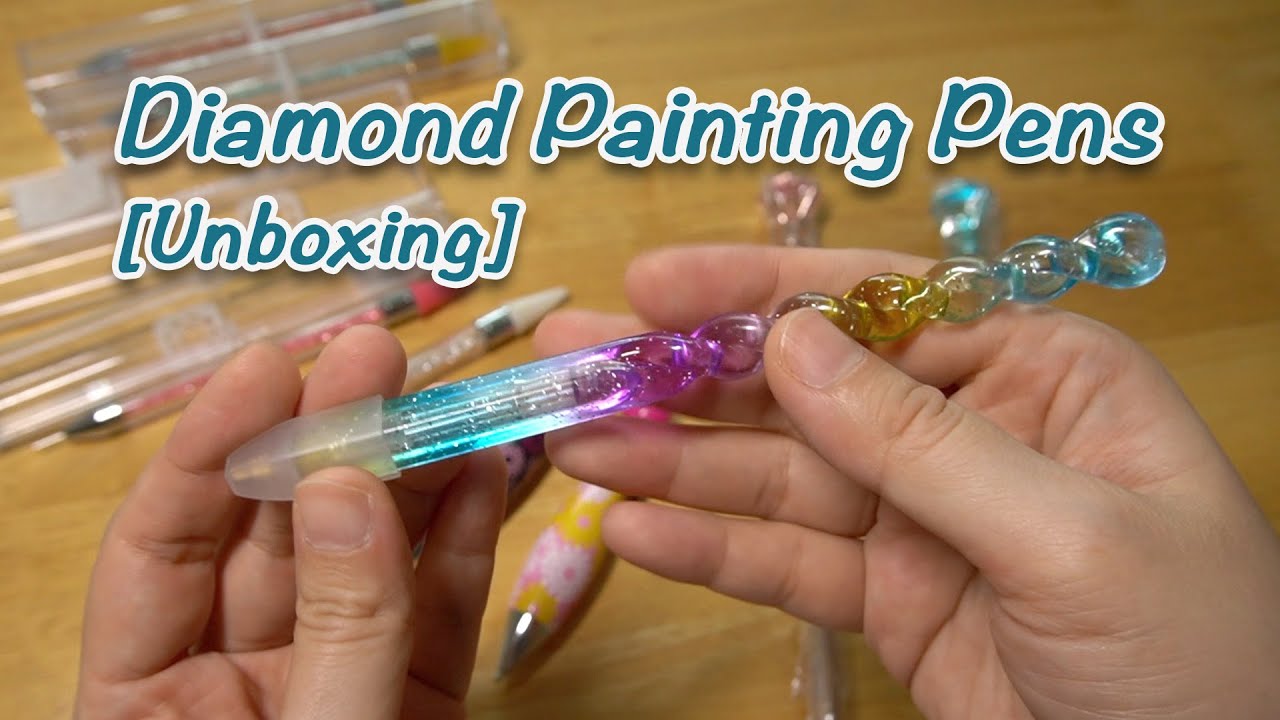 Unboxing A Wax Tipped Diamond Painting Pen! 