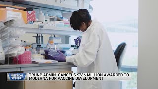Trump Administration cancels funding for vaccine development