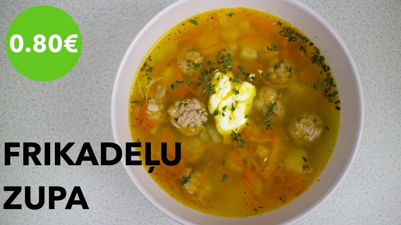 Frikadeļu zupa