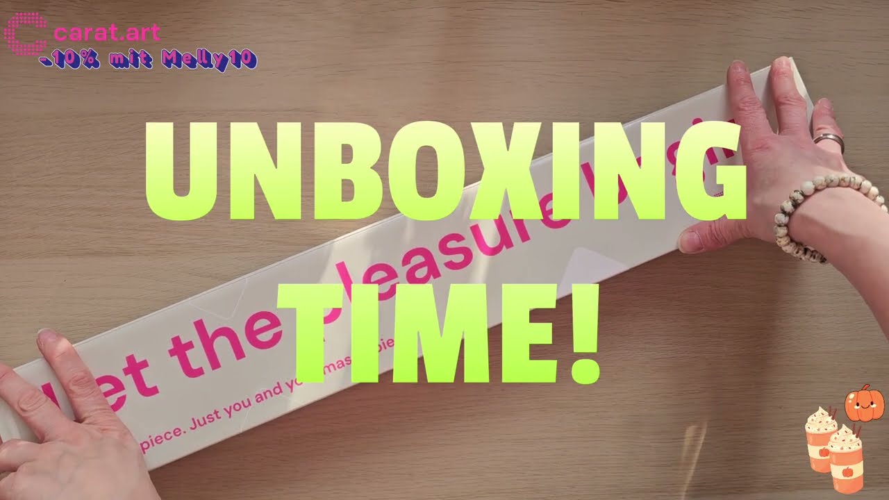 Diamond Painting 💎 Unboxing 🎁 Carat.art 💗 Cozy Pumpkin Latte Time von anyta.kulyk