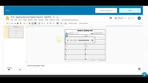 How to Take a Spelling Test in Schoology