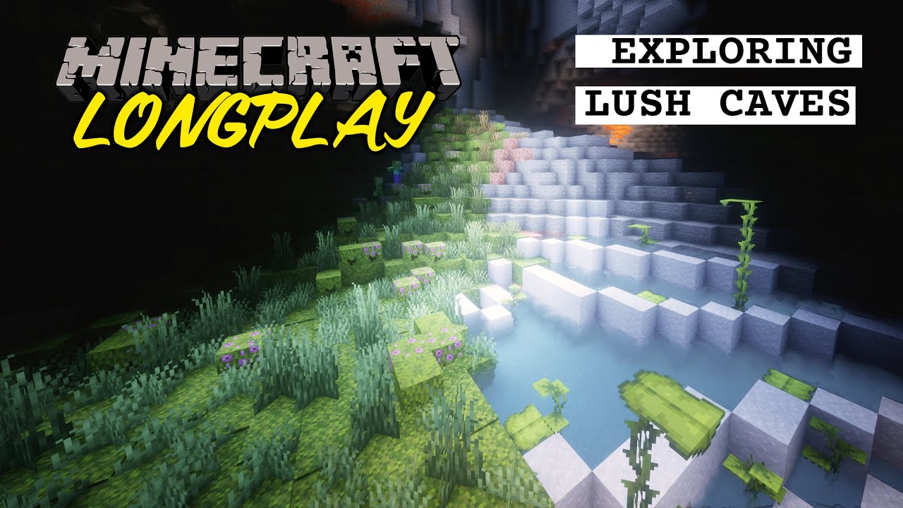 Expedition to a Lush Cave - Minecraft 1.20.4 Relaxing Longplay - YouTube