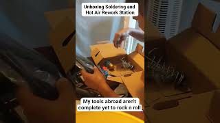 Unboxing And Testing 2 N 1 Soldering And Hot Air Rework Station