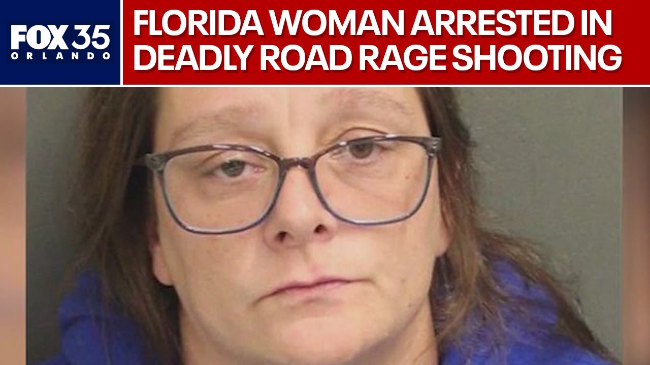 Florida woman arrested in deadly road rage shooting - YouTube