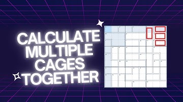 Killer Sudoku - Easily calculate multiple cage combinations