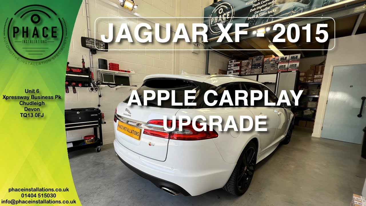 Jaguar xf carplay Jaguar xf carplay