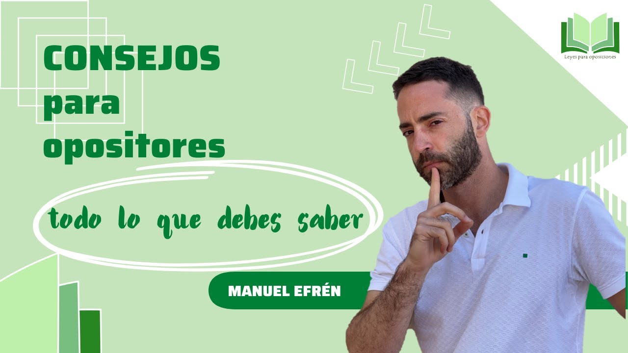 Consejos y trucos para opositores!!!!