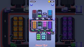 Car Sort Color Puzzle level 191 Walkthrough