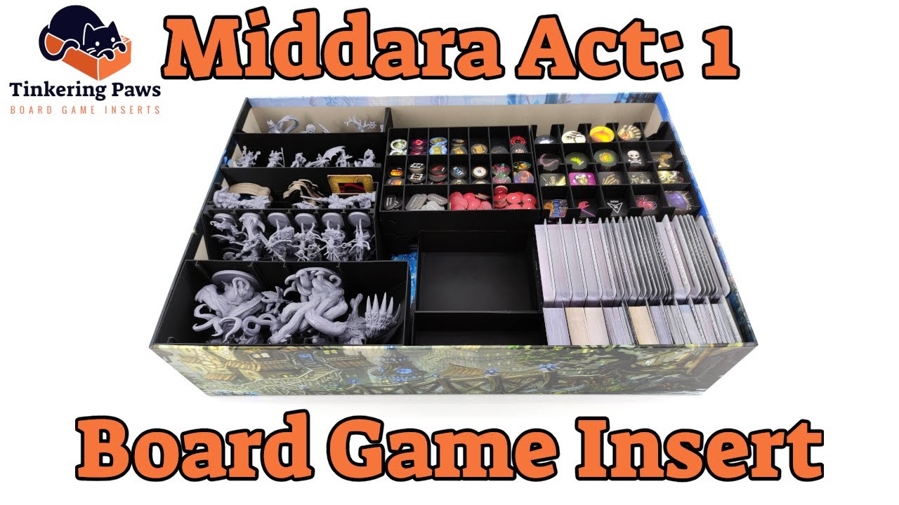 Zombicide: Undead Or Alive - Board Game Insert - Tinkering Paws