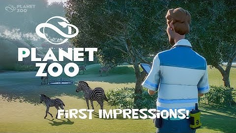 First Impressions and Review! - Planet Zoo Beta Gameplay