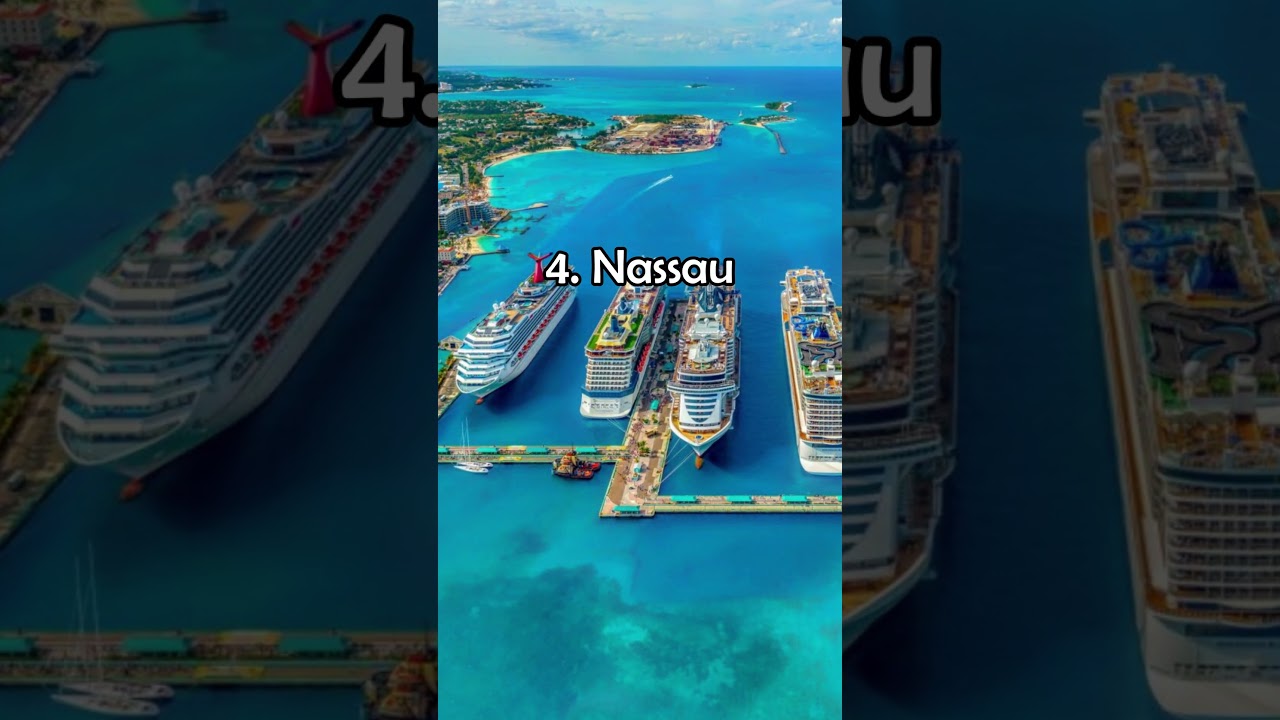 The Top 10 Busiest Cruise Ports Around the World. 🌍🚢