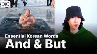 🇰🇷 "And & But" in Korean | Essential Korean words for super beginners