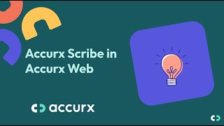 Accurx Scribe in Accurx Web