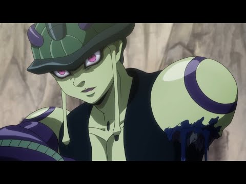 衝撃 ！ メルエム王は盲目の少女への謝罪として自分の腕を切り落とした - King Meruem cut off his own arm 『ハンター×ハンター』