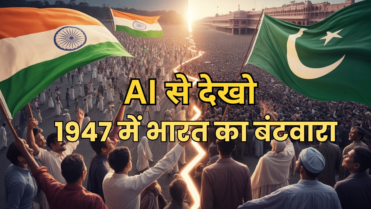 AI से देखो: 1947 में भारत का बंटवारा कैसे हुआ? | Partition of India Explained