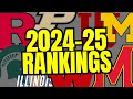 2024-25 Big Ten Basketball Rankings Projections: Overrated or Underrated?