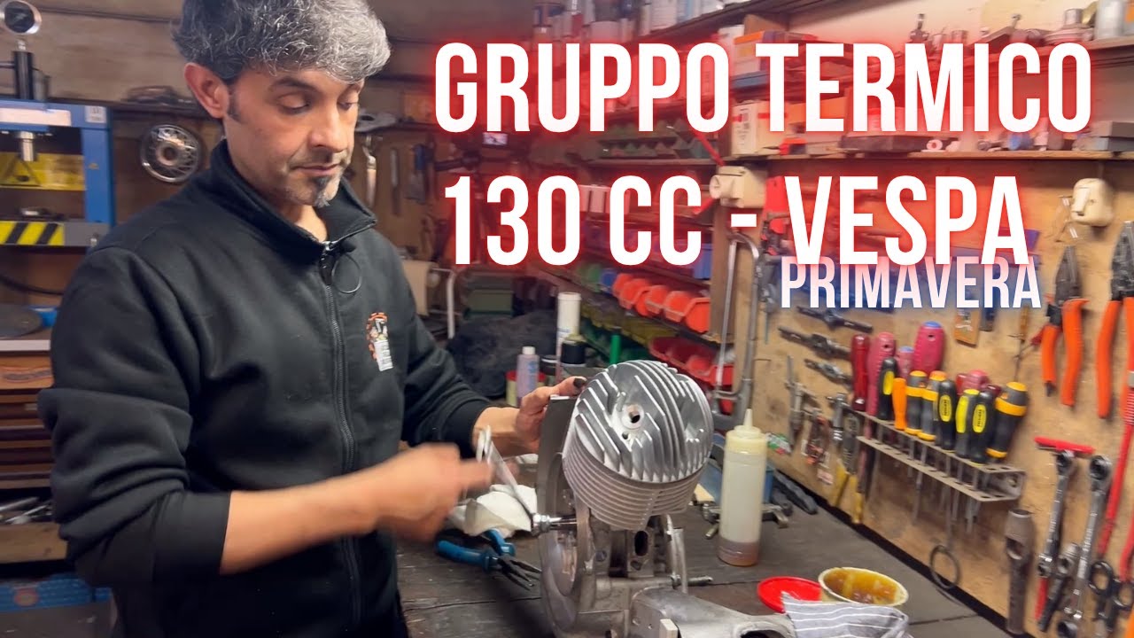Vespa 125 Primavera  - gruppo termico 130 cc