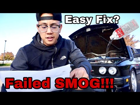 Old BMW Failed California Smog Test | BMW E28 Build | Sea Foam Cheap Fix?