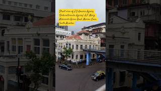 Street view of J.D Amaria Agiary (Sodawaterwala Agiary), A.P. Marg, Marine Lines, South Mumbai.