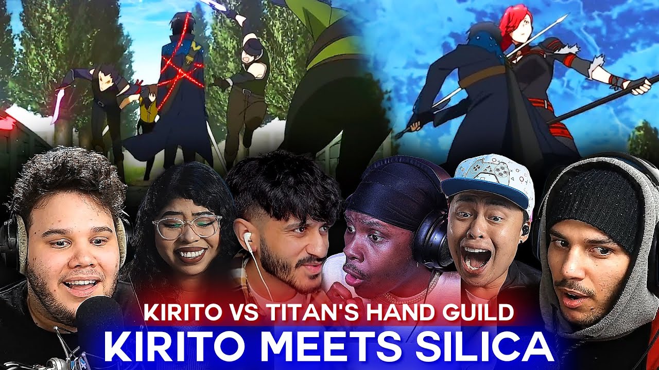 Kirito vs Player Killers | SAO Ep 4 Reaction Highlights