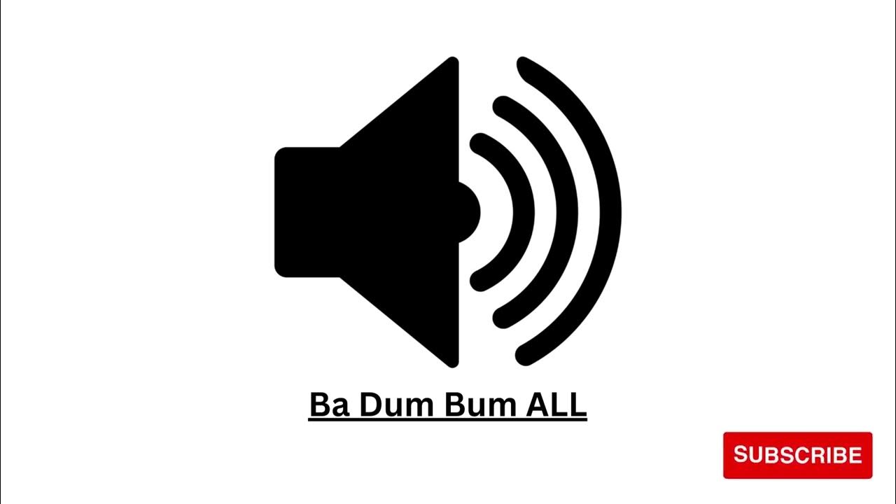 Ba Dum Bum ALL No Copyright HD Sound Effects 2023 /Sound Hub YouTube