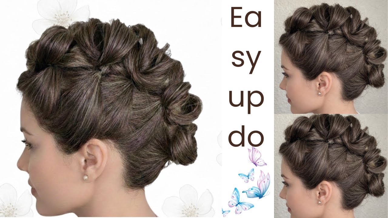 Hairstyle For Wedding Function 🤩 | Elegant Braided Updo Hairstyle Tutorial | Viral Hair Trend 2026