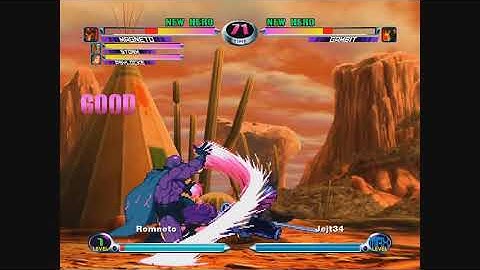 MvC2: Magneto/Storm (proj) 100pct Sequence