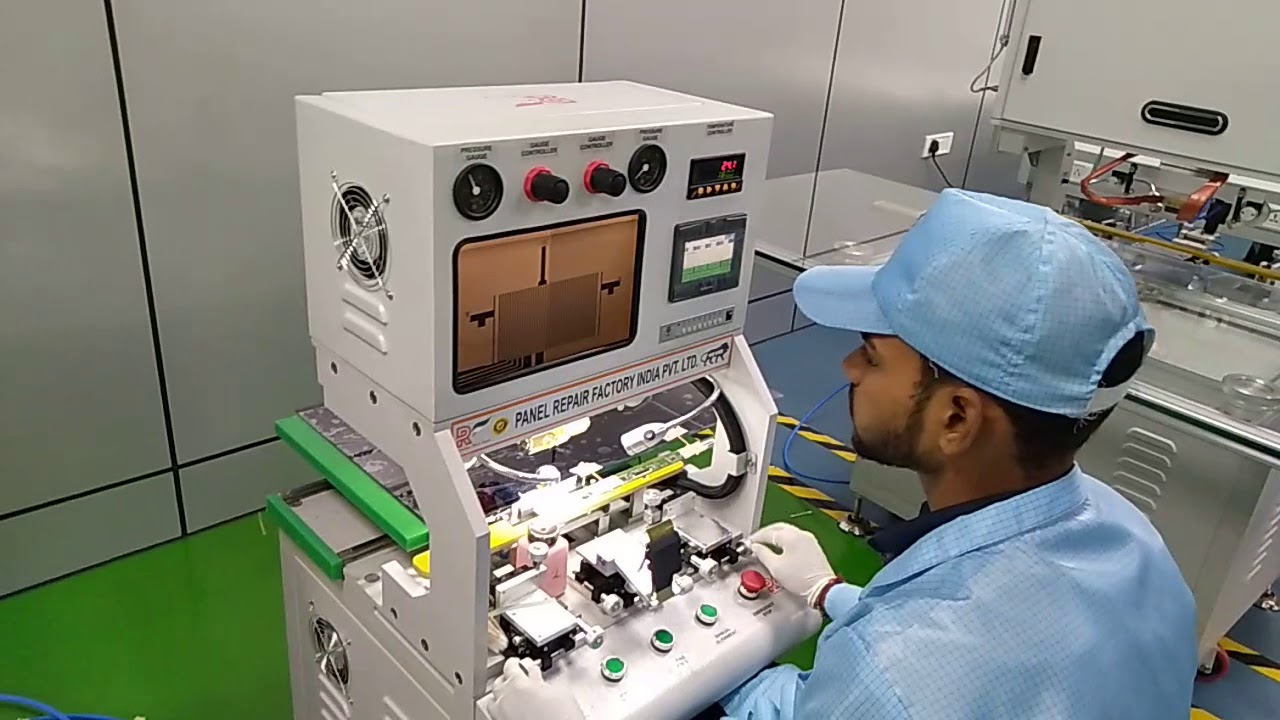 lcd repair machine YouTube