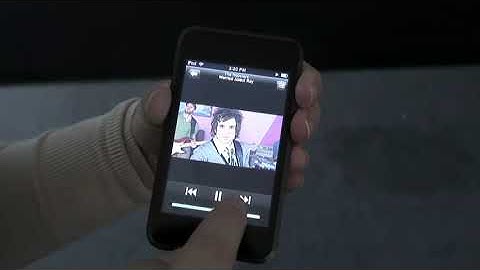 iPod touch 1st Generation (September 2007) 4K AI Upscaled Very First Demo @ Apple EBC France 🇫🇷