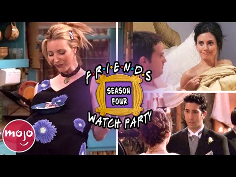 Friends Watch Party Recaps Season 4 Real Life Pregnancies A Wedding EPISODE 4 