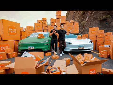 I Bought BOXES of PRODUCTS for my Tesla on TEMU