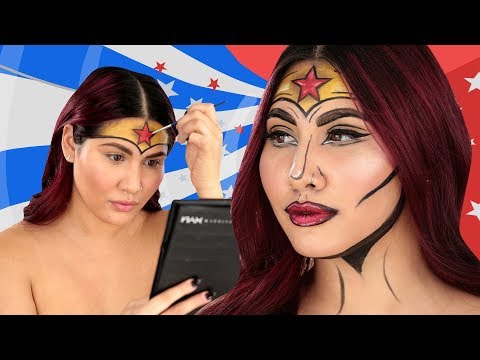 Wonder Woman Makeup Tutorial | Short Cuts | Refinery29