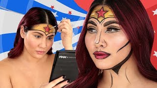 Wonder Woman Makeup Tutorial | Short Cuts | Refinery29