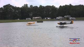 Joe Nall 2012 60% L4 and 40% Super Cub on floats.