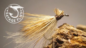 Tying (and fishing) a CDC Elk Hair Caddis (my go-to dry fly pattern)