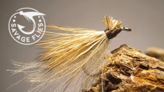 Tying (and fishing) a CDC Elk Hair Caddis (my go-to dry fly pattern)