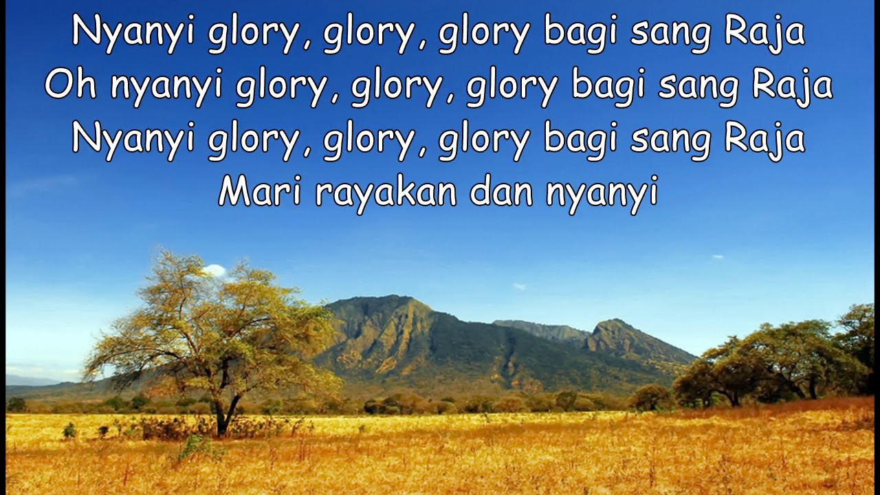 Nyanyi Glori Glori Bagi Sang Raja ( COVER )